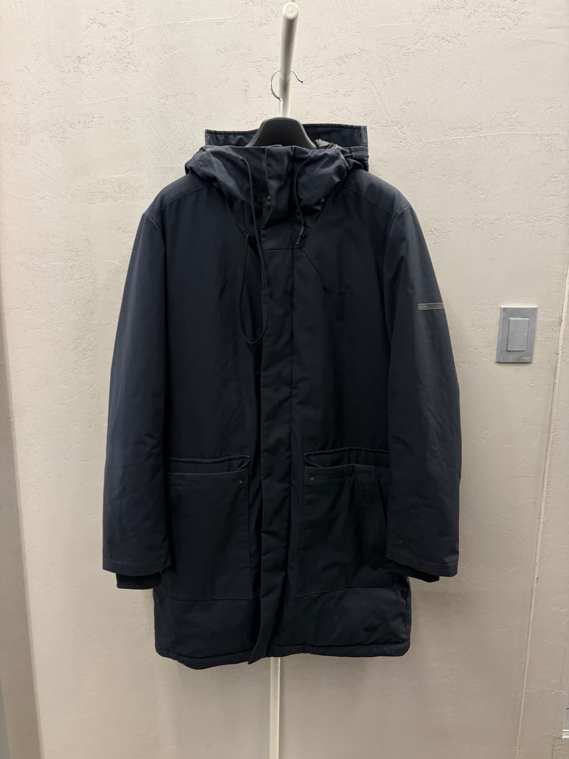 Isaora 네이비 롱패딩 M 상품이미지2