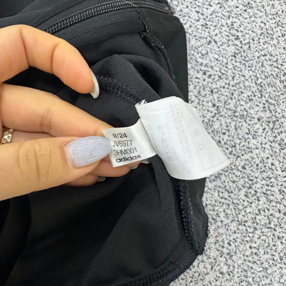 M 아디다스 3S 집업 저지 자켓 0316J 상품이미지5