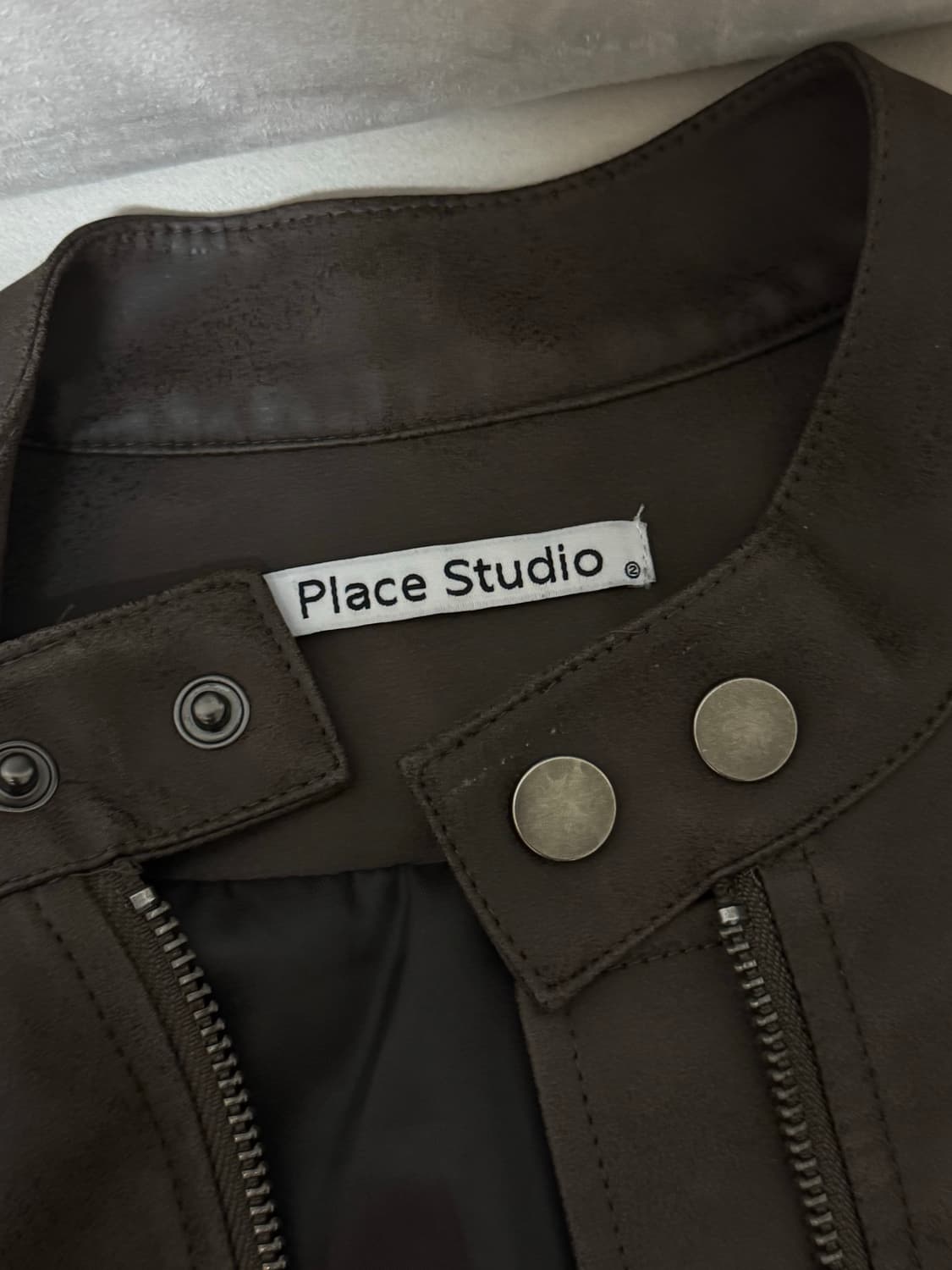 Place Studio 가죽 자켓 상품이미지2