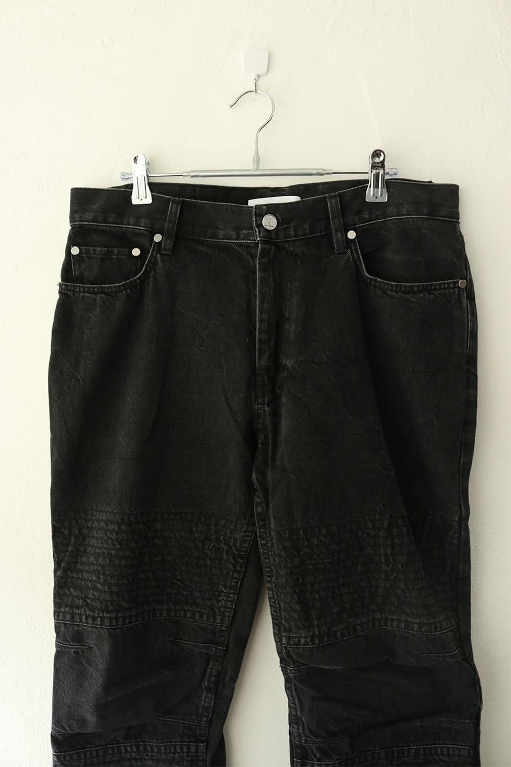 헬무트랭 블랙 데님 팬츠 상품이미지4