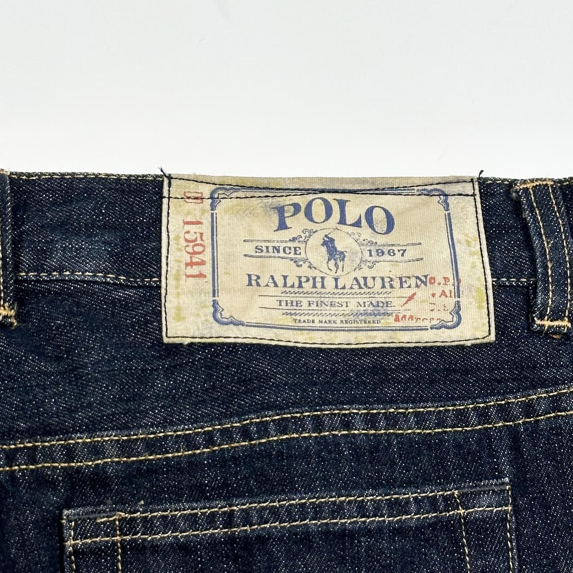 31 폴로 랄프로렌 스트레이트 생지 데님팬츠 상품이미지5