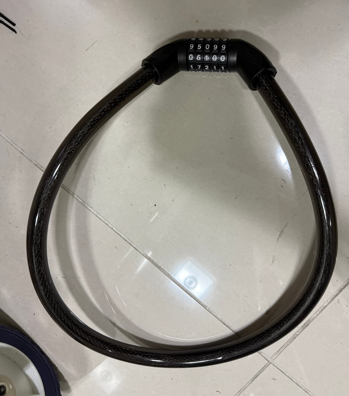 자전거용품 일괄 자물쇠 로프 짐끈 안장시트 VLLU라이트 상품이미지3