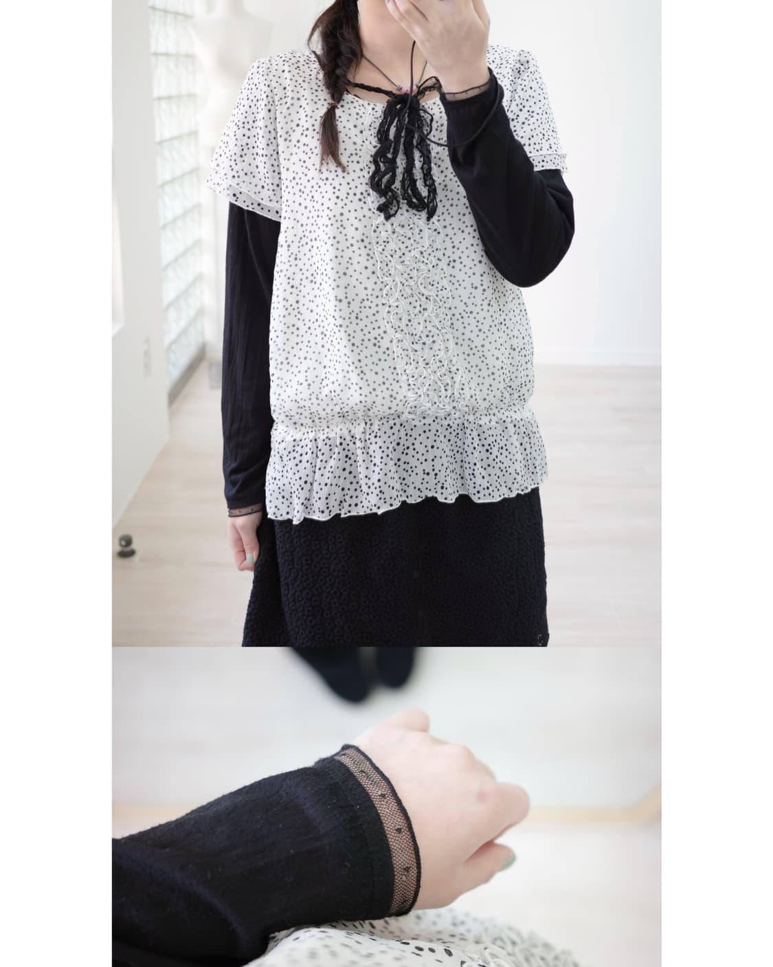  Grove dot blouse 상품이미지7