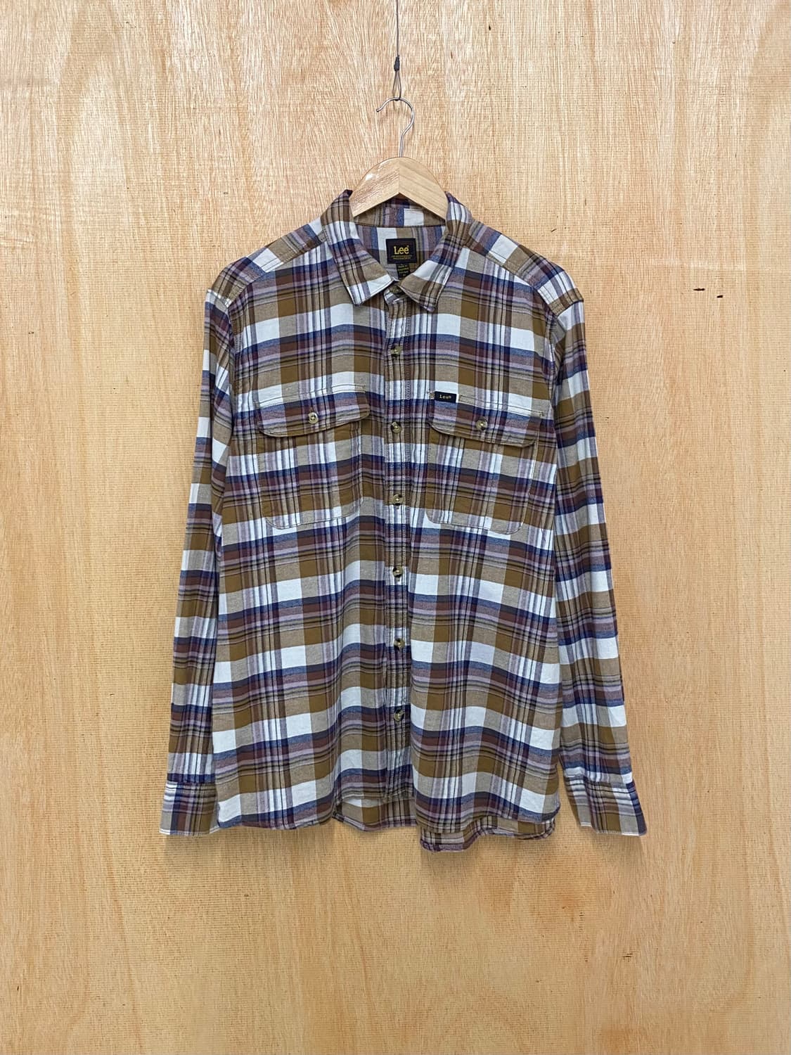 LEE madras check flannel shirts 마드라스 체크 상품이미지2
