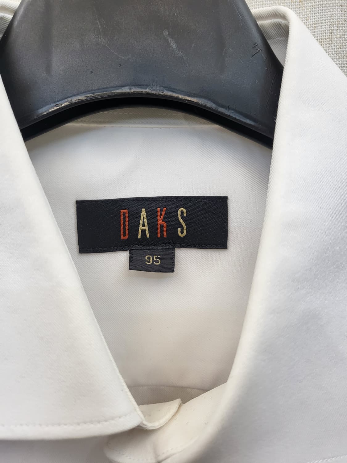 DAKS 화이트 긴팔 셔츠 상품이미지3