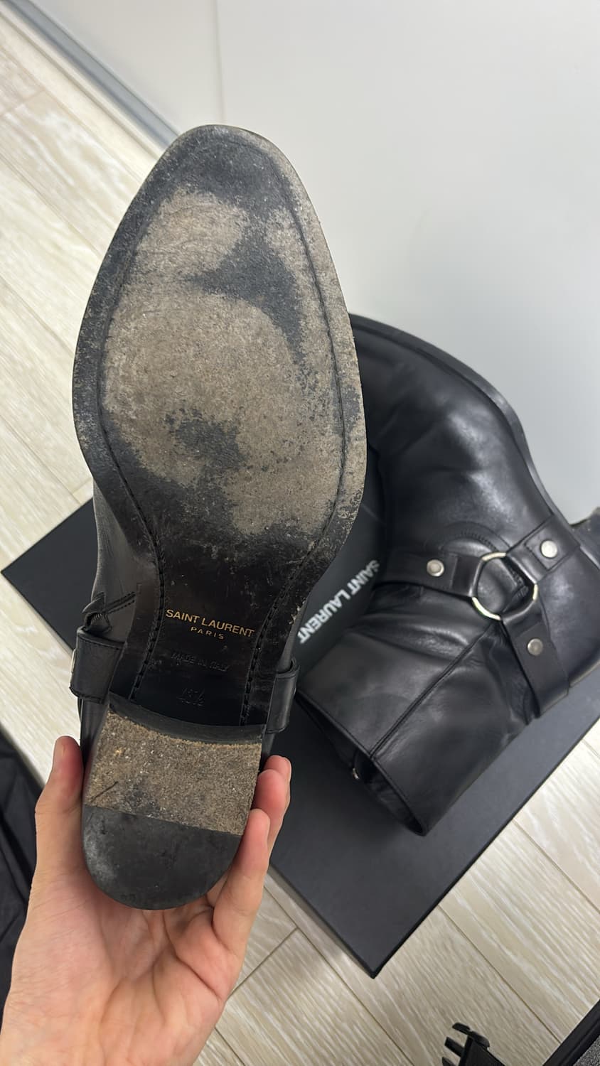 생로랑 모터사이클 하네스 부츠 43.5 사이즈 상품이미지4
