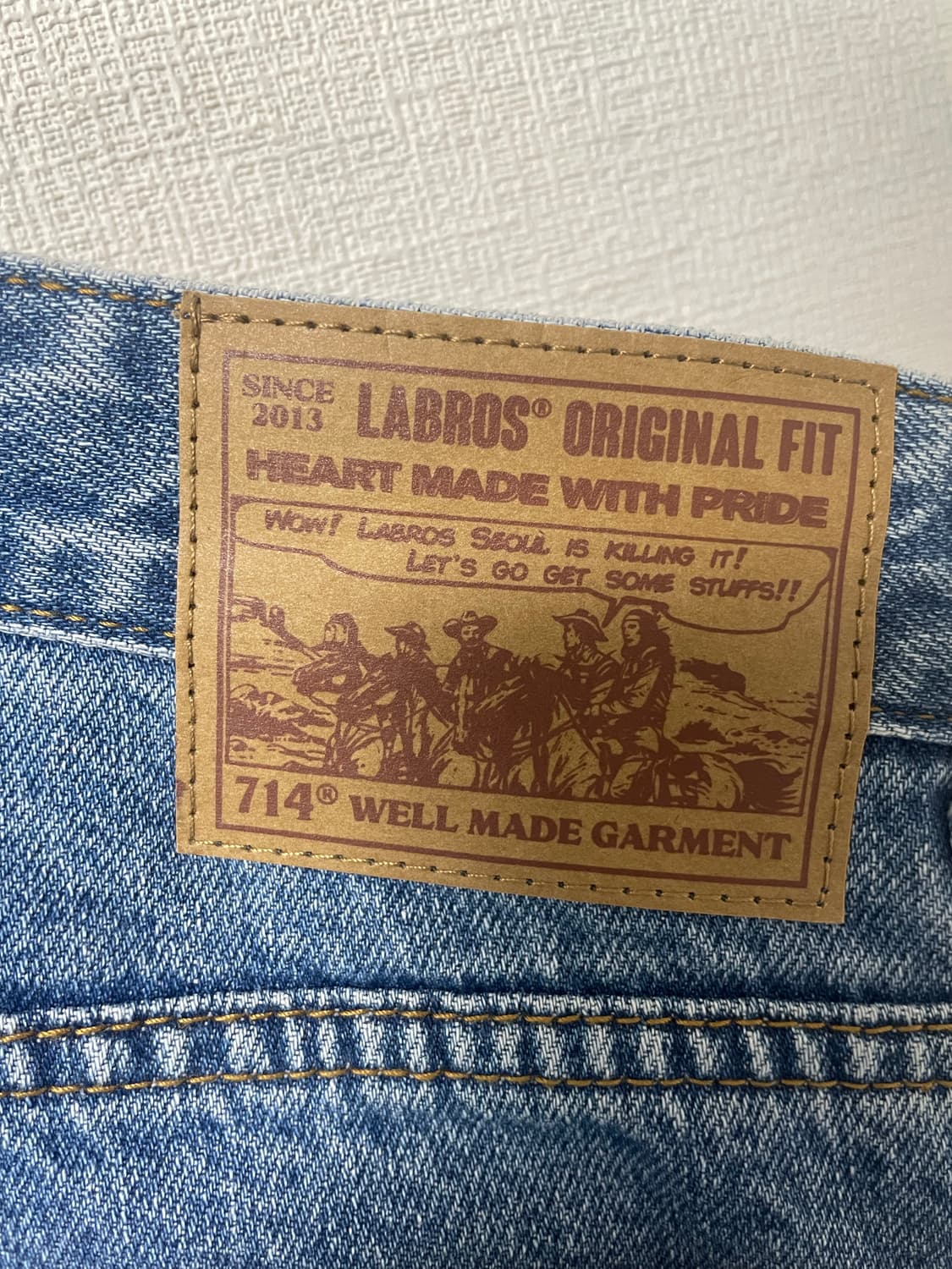 LABROS 714 Original Fit Jeans  상품이미지5