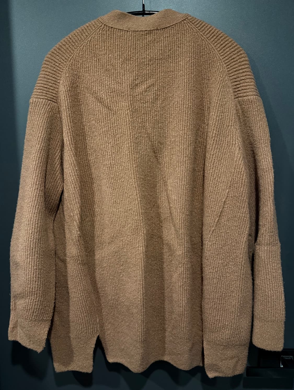 한섬 시스템 옴므 니트 오버핏 울가디건 상품이미지2