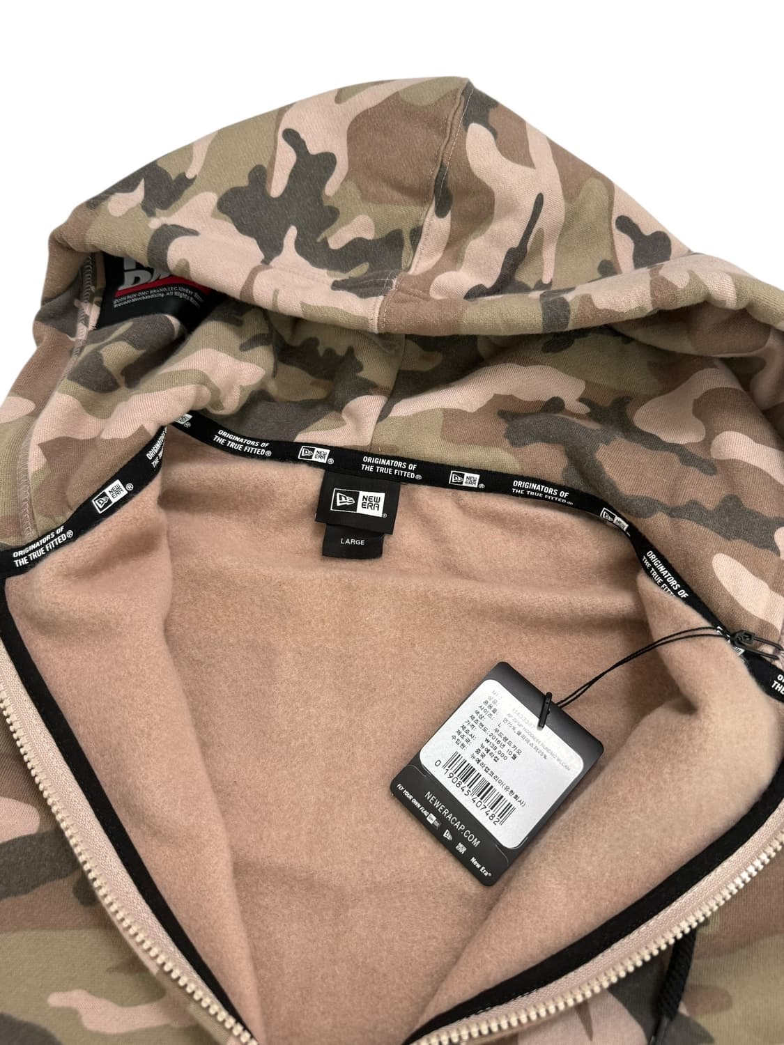 뉴에라 카모 후드집업 상품이미지7