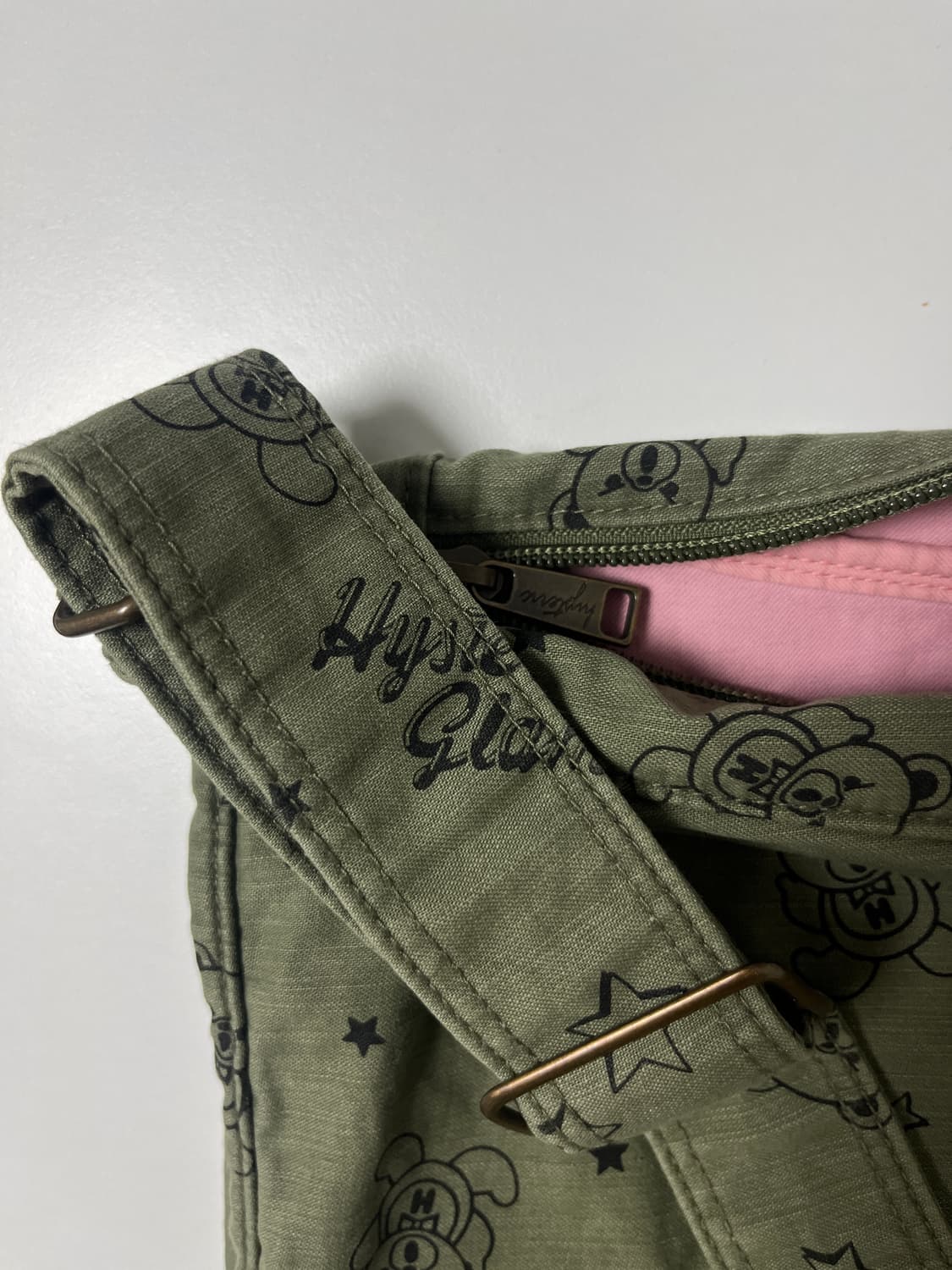 히스테릭글래머 퍽베어 코튼 숄더백 상품이미지6