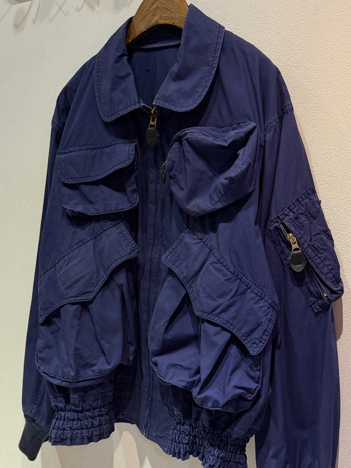 90s BA-TSU 코튼 봄버 재킷 상품이미지3