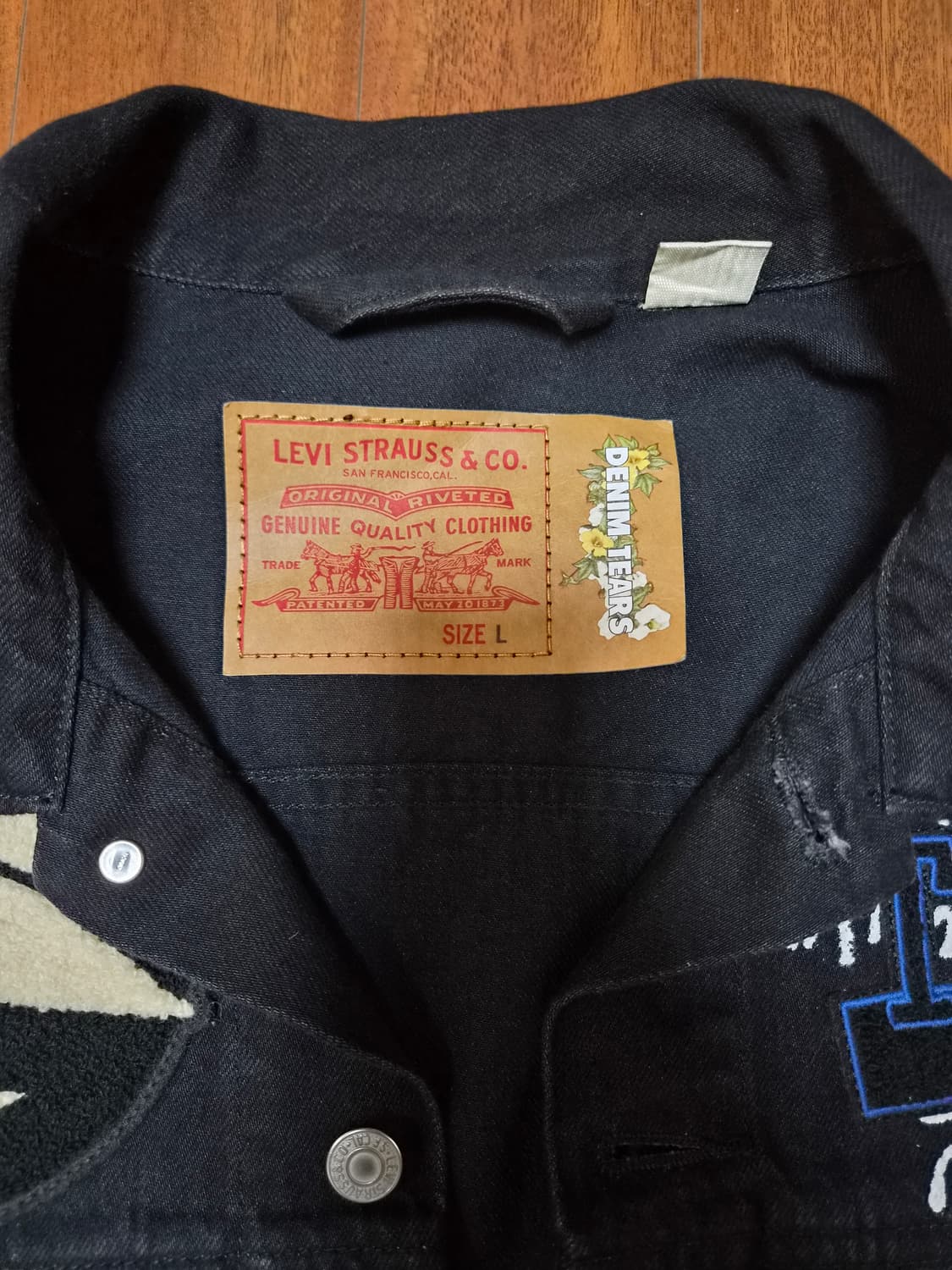 스투시 데님티어스 리바이스 자켓 L 상품이미지3