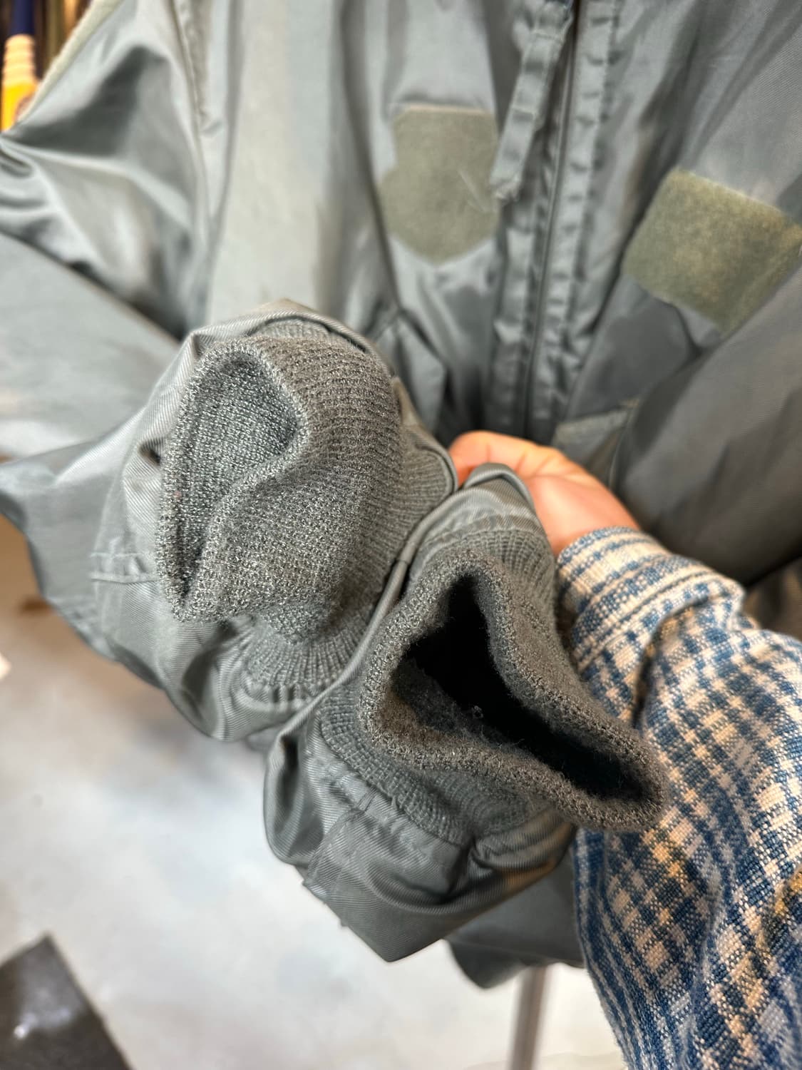 90s Us Army 미군 오리지널 CWU-45P 자켓 XL 상품이미지6