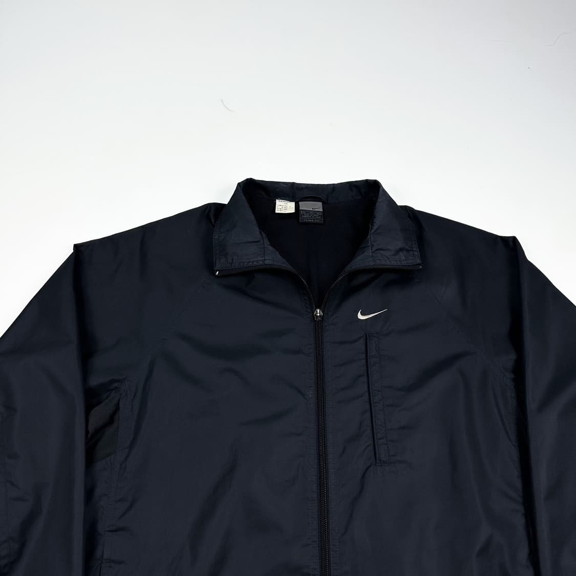 나이키 스우시 올드스쿨 블랙 바람막이 자켓 (XL) 상품이미지1