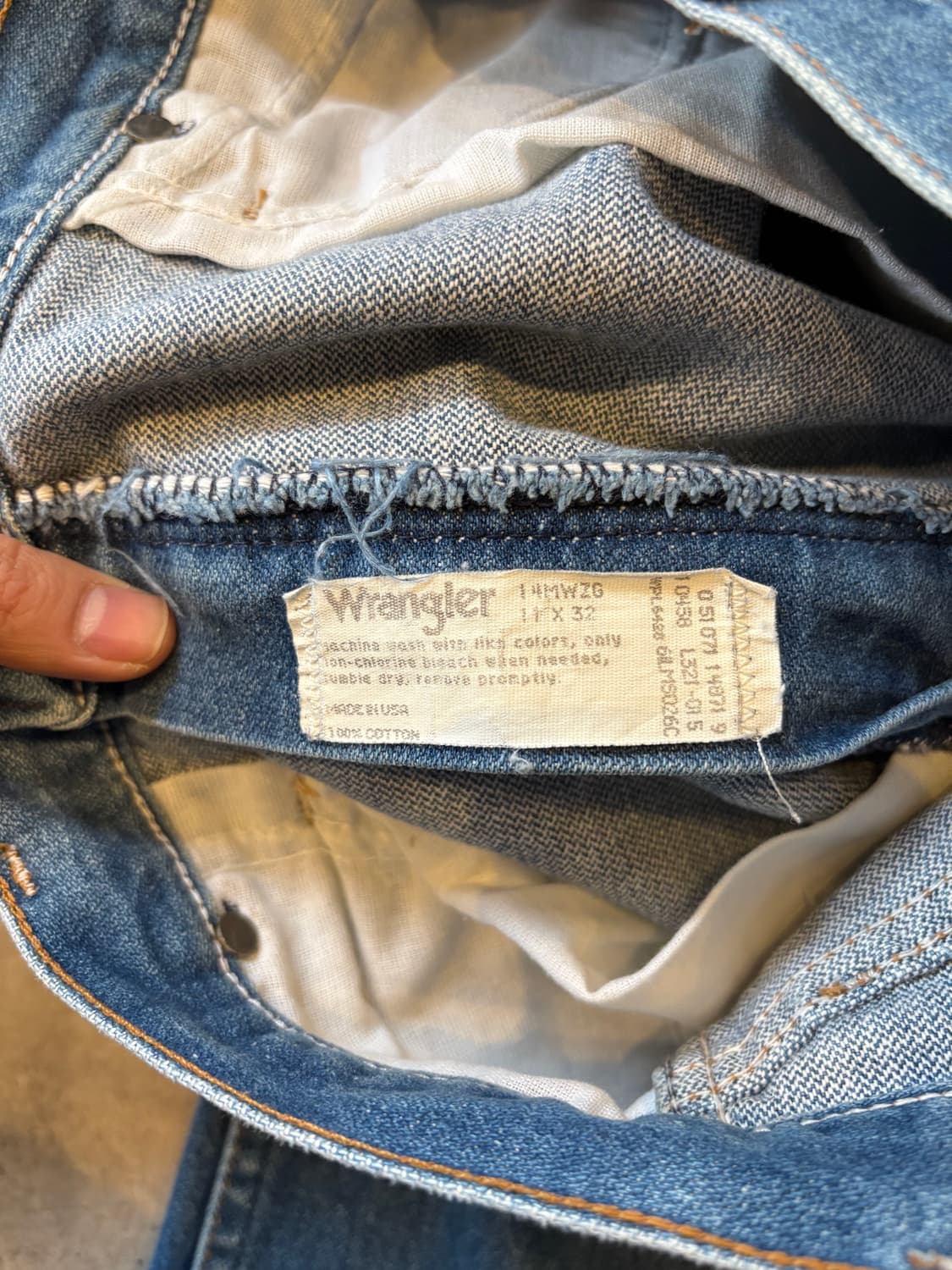 랭글러 usa 데님 팬츠 상품이미지6