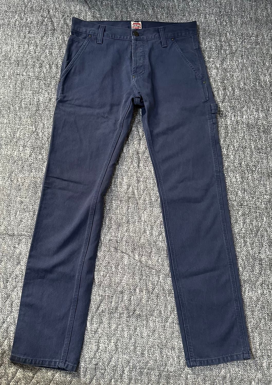 칼하트 네이비색 워크 팬츠 상품이미지1