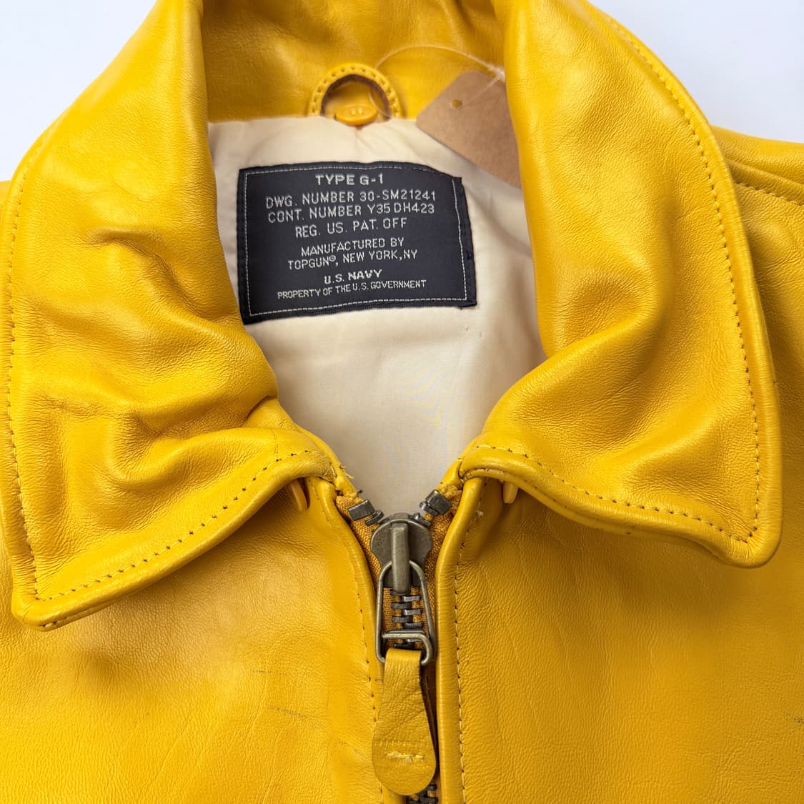 00s 탑건 G-1 레더자켓 상품이미지3