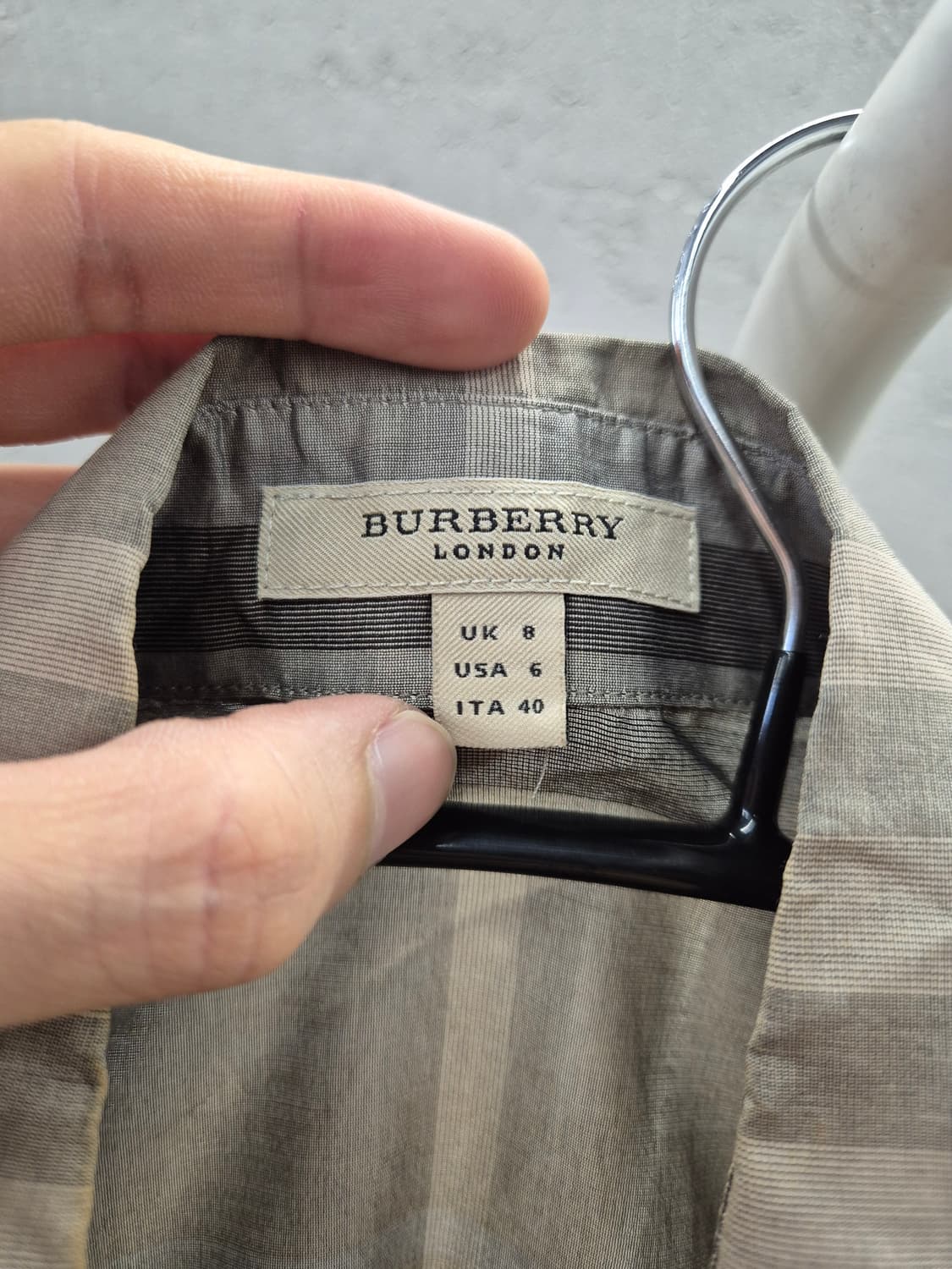 버버리 체크원피스 8 상품이미지5