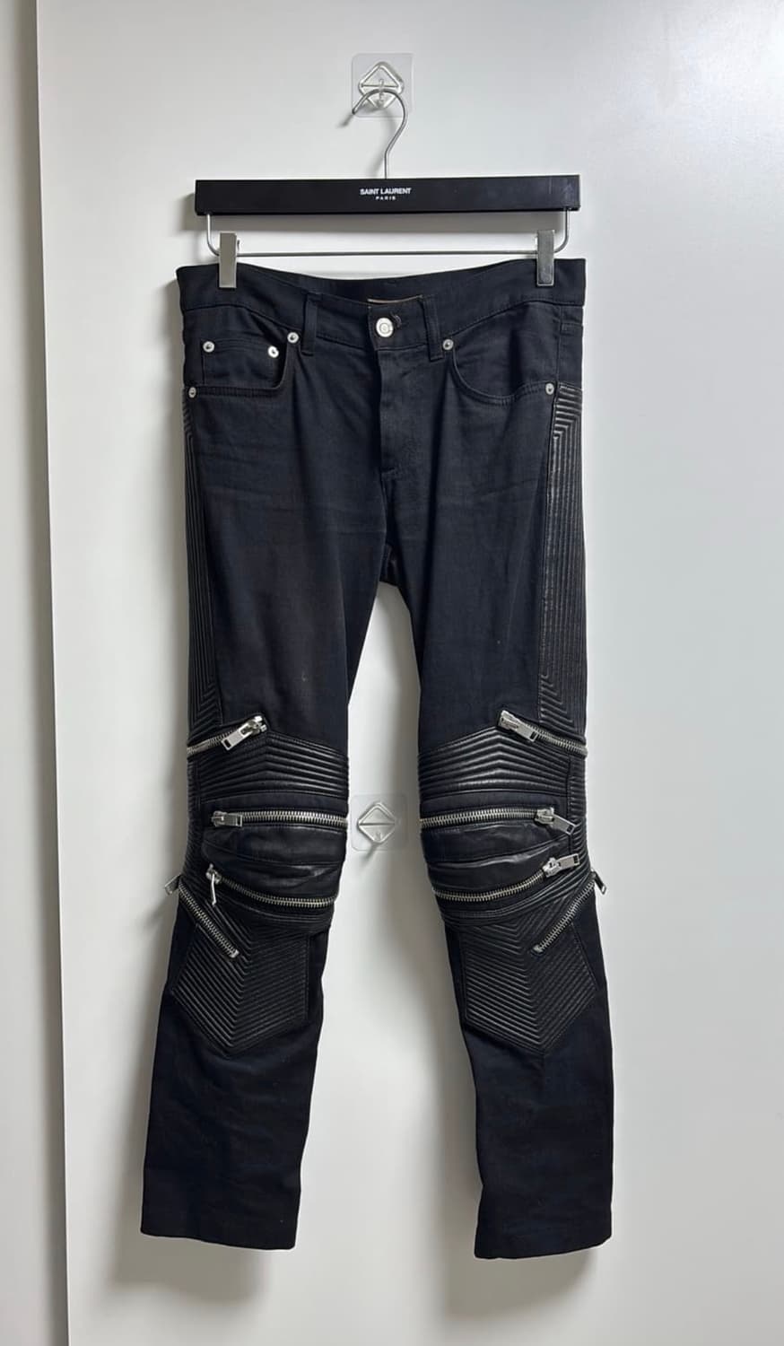 생로랑 레더 패널진 29사이즈 15시즌 에디슬리먼 상품이미지1