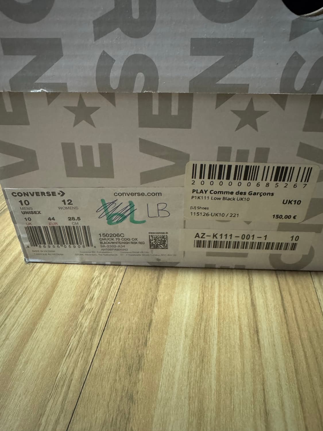 컨버스 X 꼼데가르송 상품이미지7