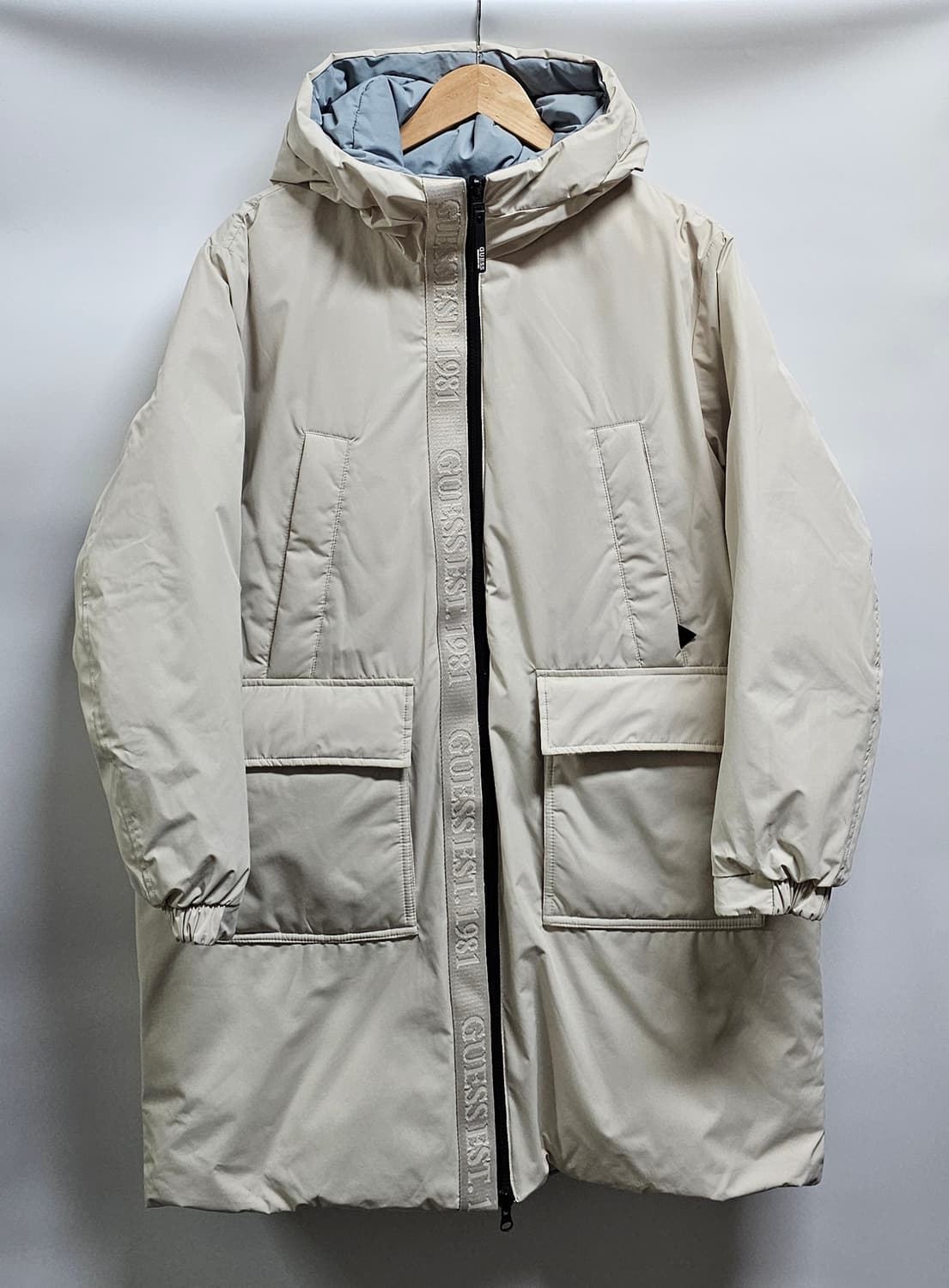 게스 리버시블 덕다운패딩 S 상품이미지3