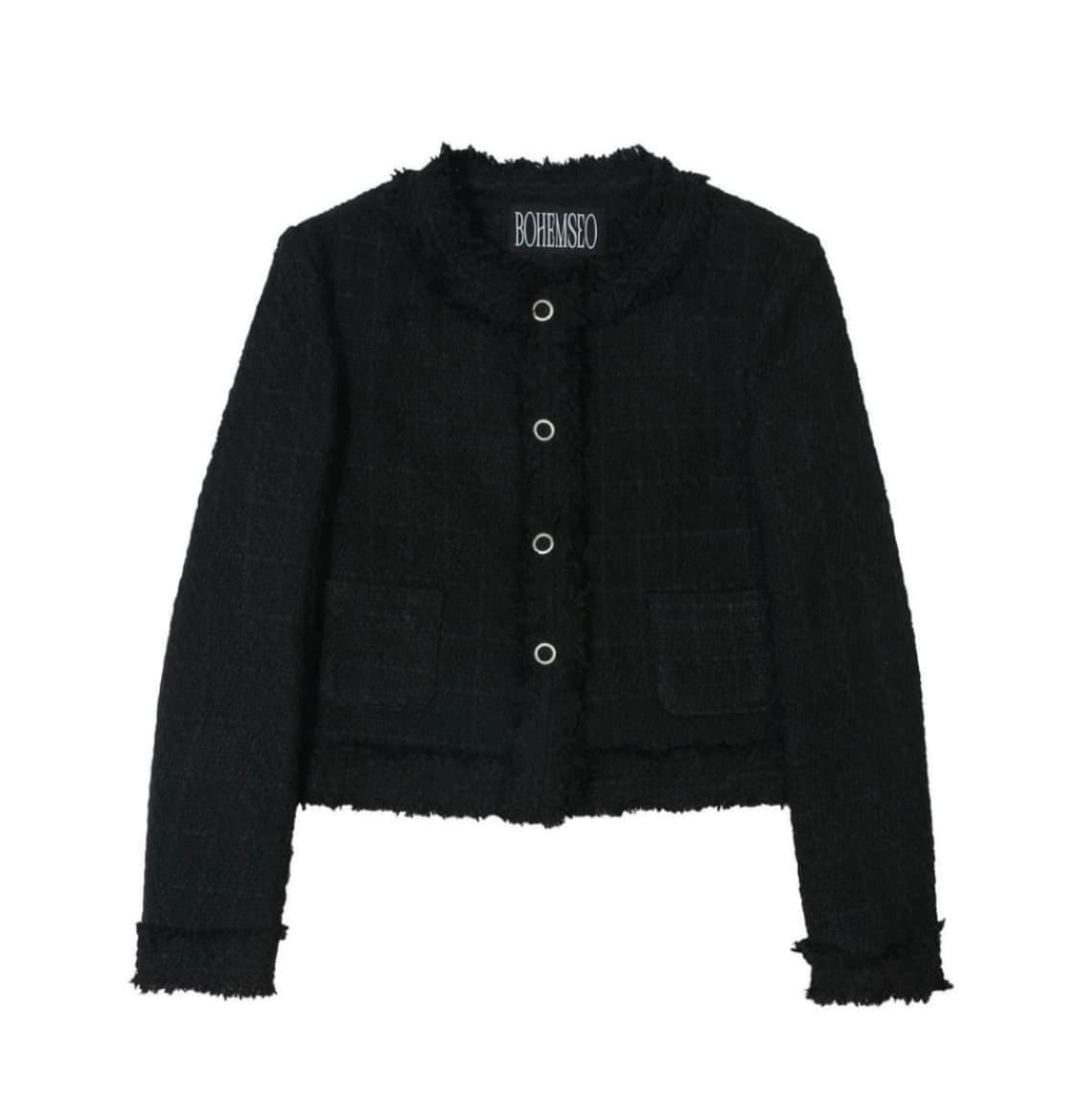 보헤미안서울 트위드 자켓 상품이미지1