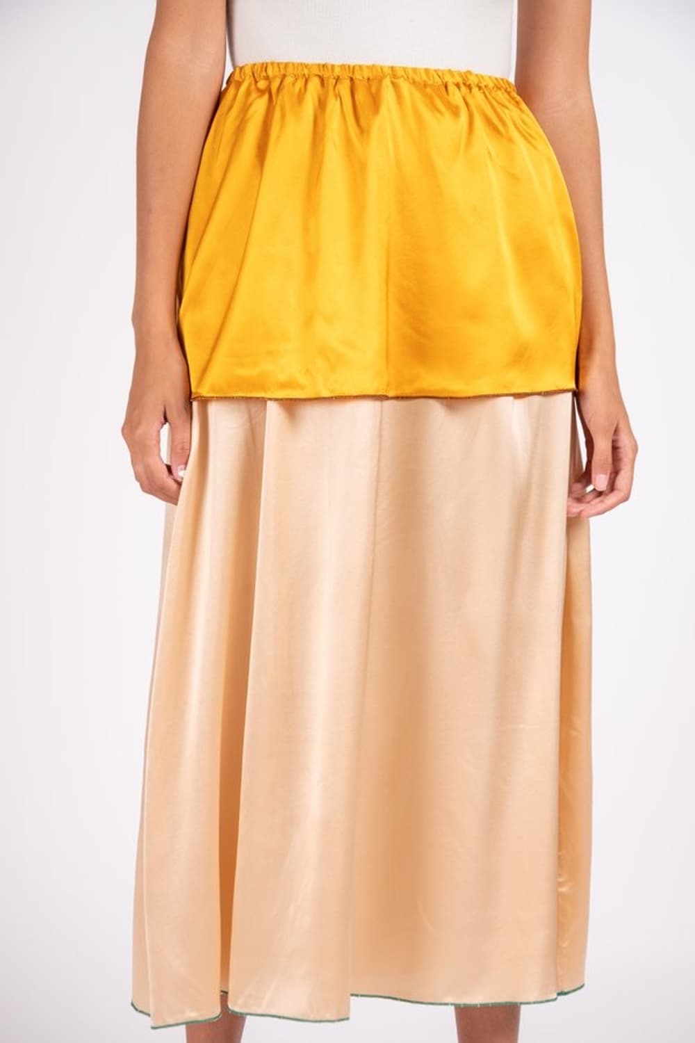 Baserange silk satin skirt 상품이미지3