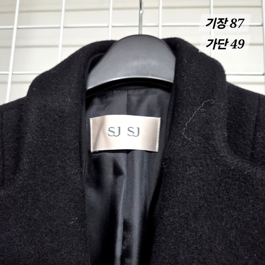 SJSJ 한섬 울캐시혼방 코트 상품이미지2