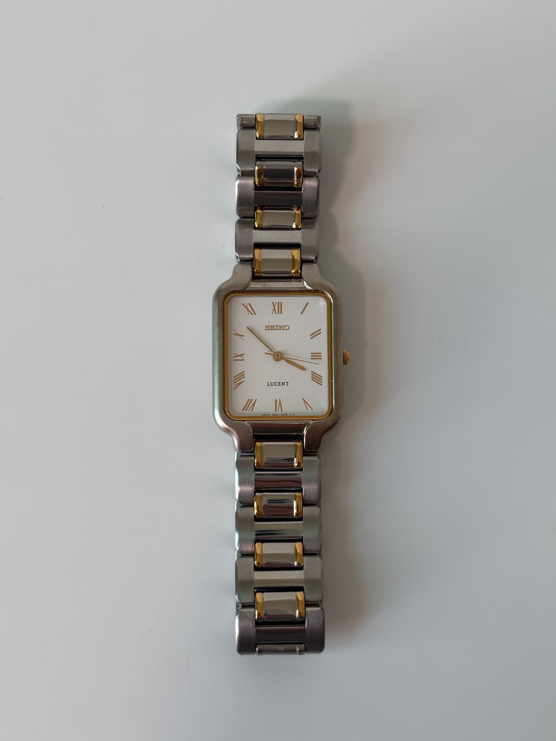 1990s Lucent Roman Index Square Quartz 상품이미지3