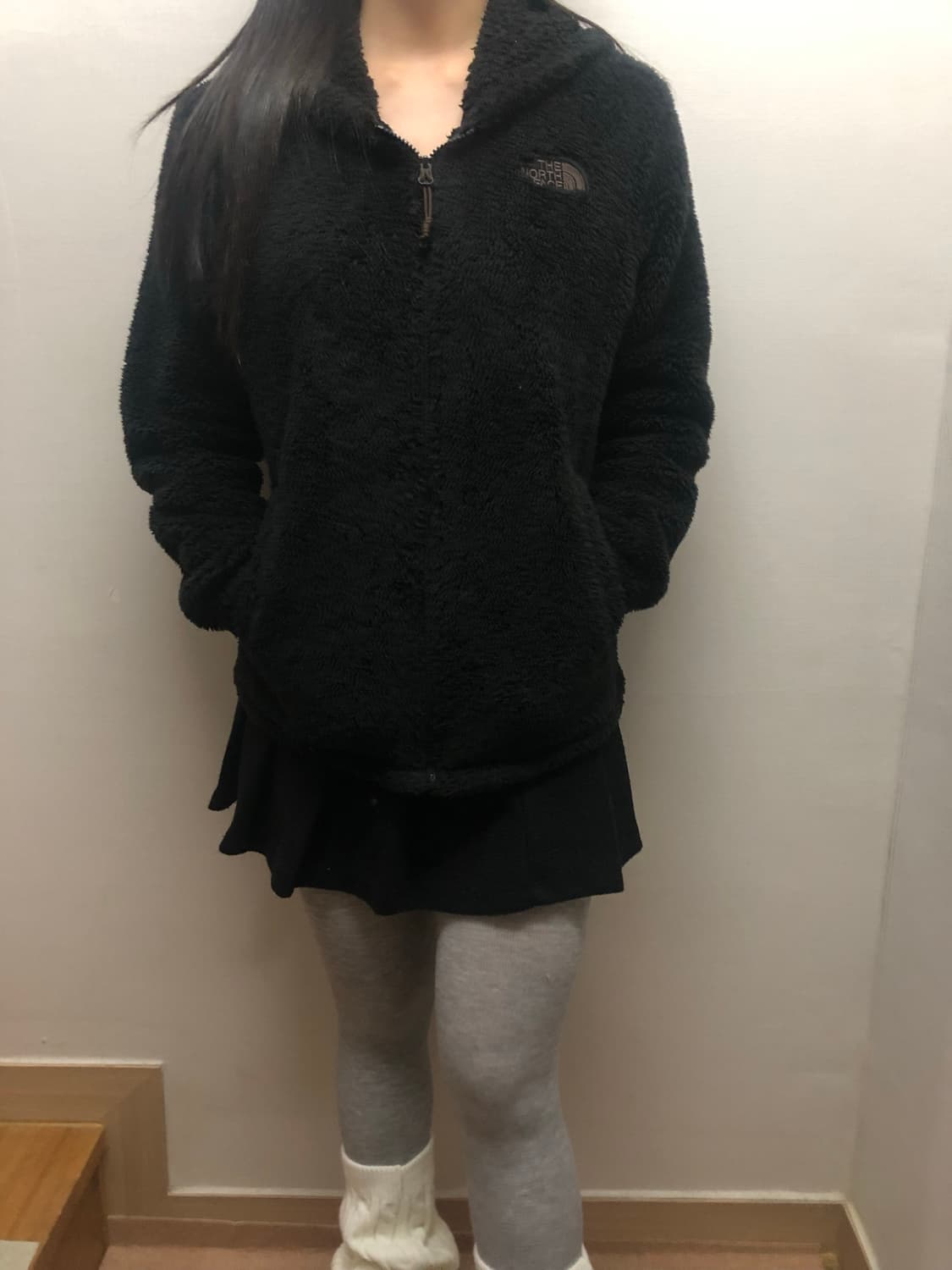 빈티지 노스페이스 블랙 플리스 상품이미지1