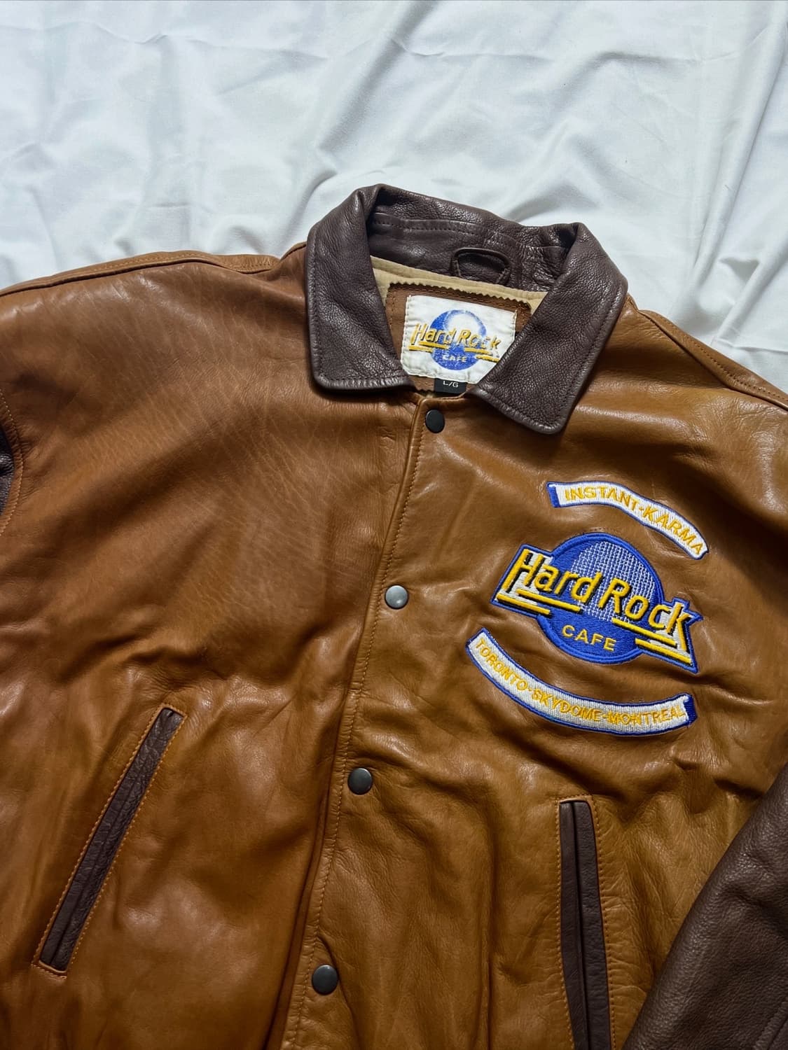 90s 하드락카페 가죽 자켓 상품이미지6