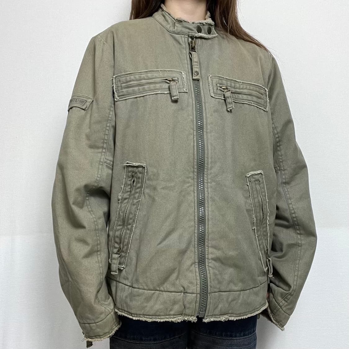 DIESEL 디젤 그런지 Y2K 바이커 자켓 상품이미지3