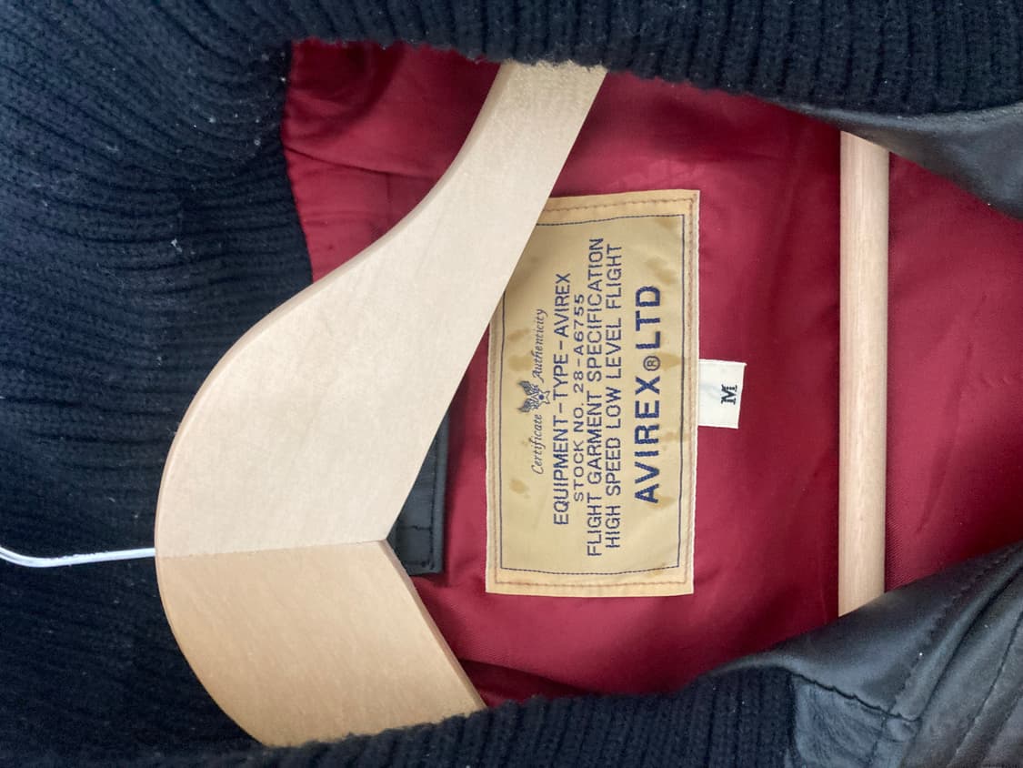 Avirex 가죽자켓 상품이미지4