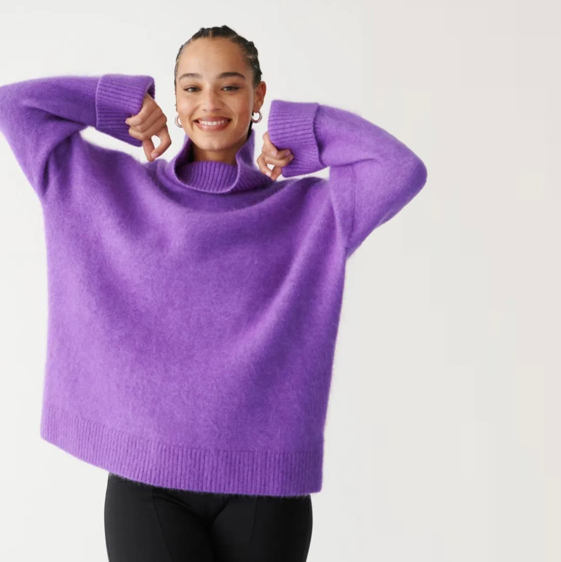 앤아더스토리즈(& Other Stories) 오버사이즈 니트 프리사이즈 상품이미지1