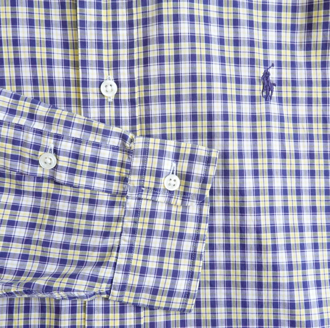 랄프로렌 체크 셔츠 1981 상품이미지5