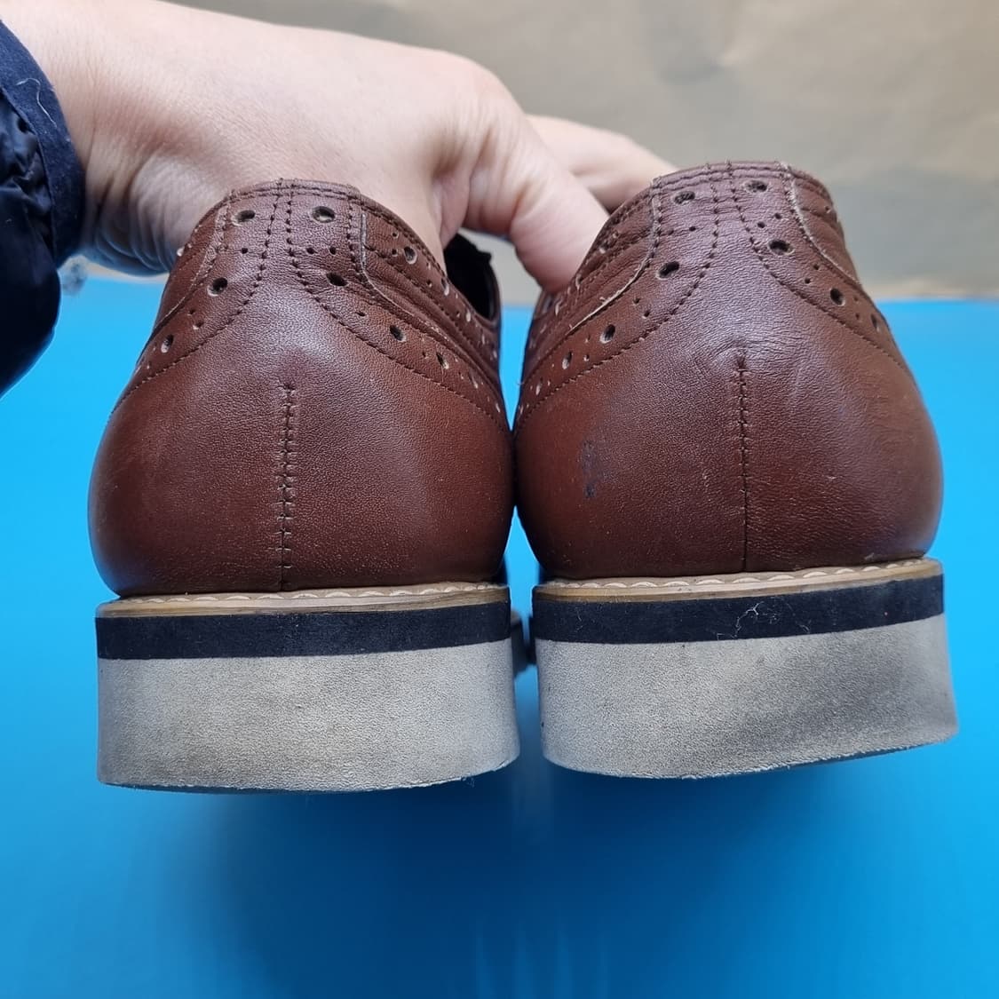 울트라라이트 남성더비슈즈 실사이즈260. 상품이미지4