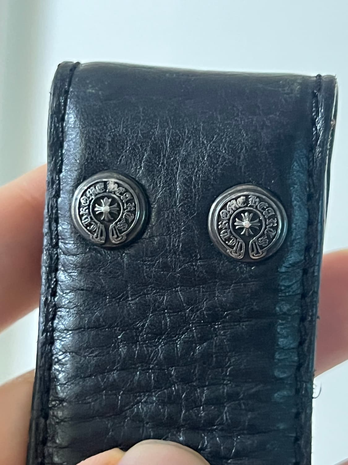 교신가능)크롬하츠 세메터리 벨트 38 상품이미지10