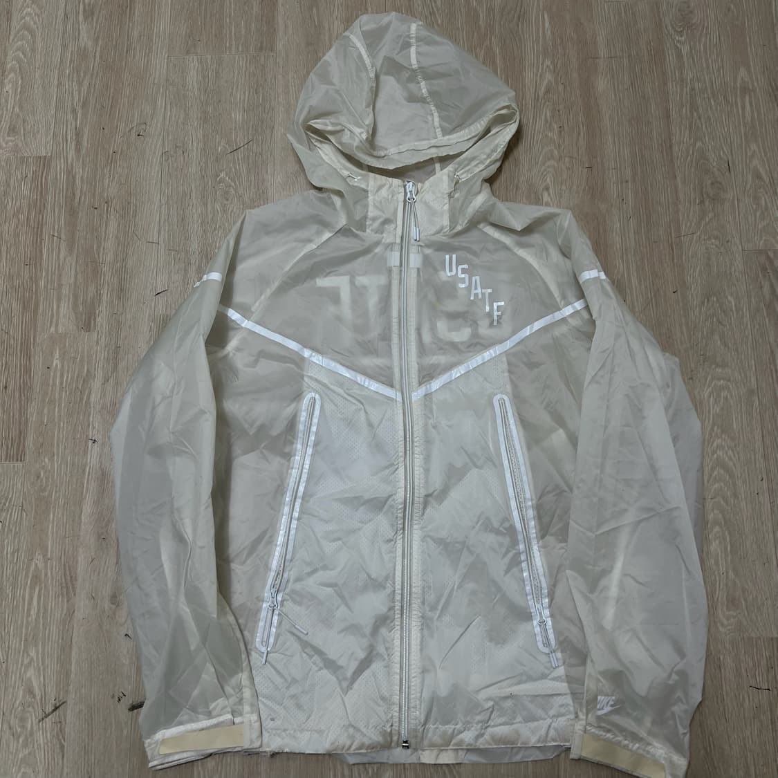나이키 USATF 미국 윈드러너 바람막이 자켓 L/100  상품이미지1