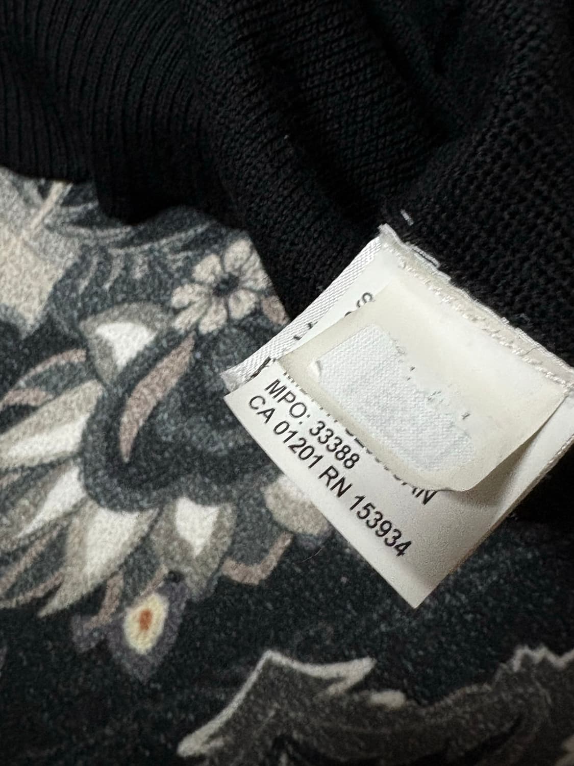 캐나다 구스 남자 블랙 니트 m size 상품이미지4