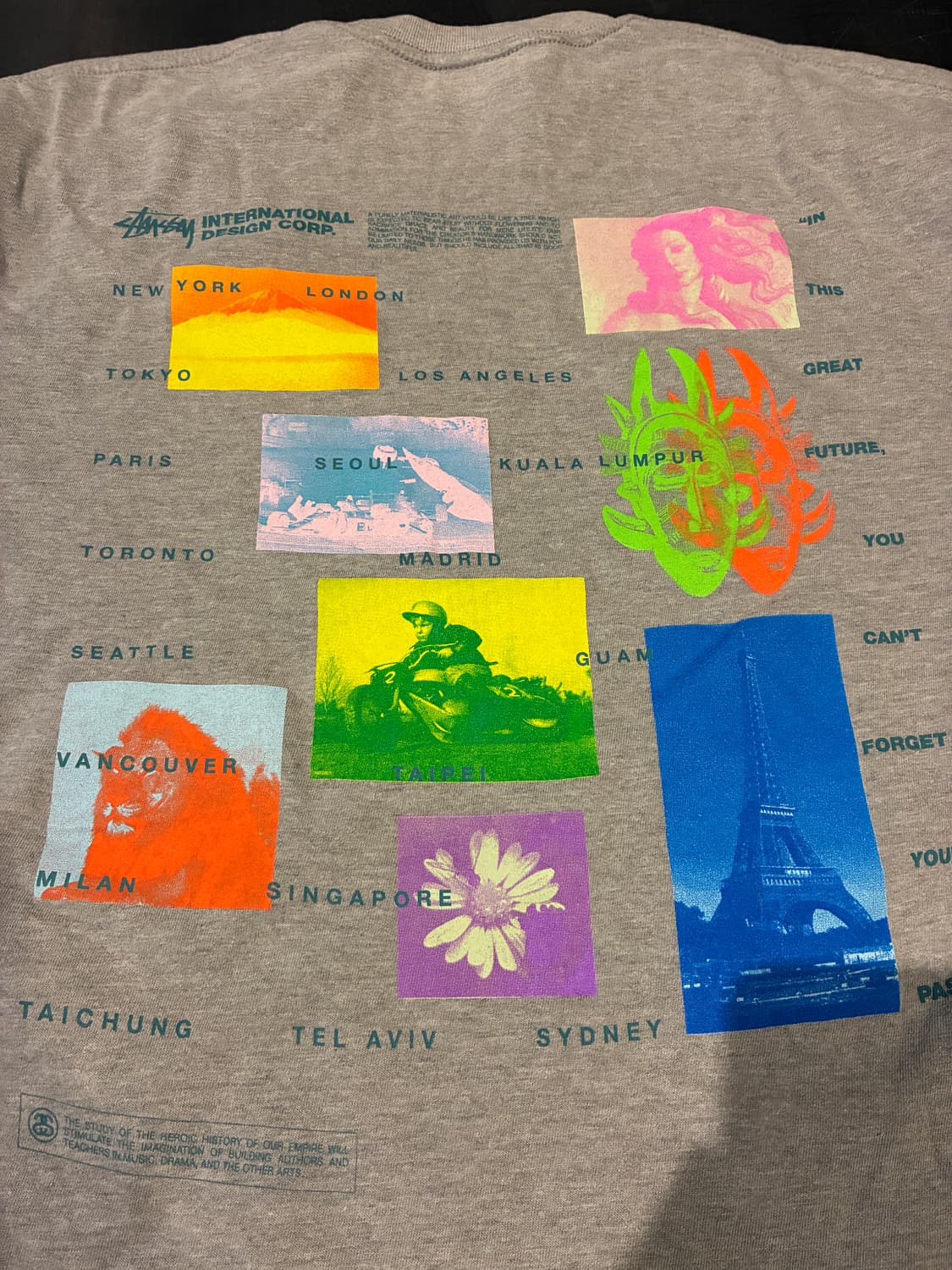 L) 스투시 그레이트 퓨처 긴팔 티셔츠 롱슬리브 상품이미지7