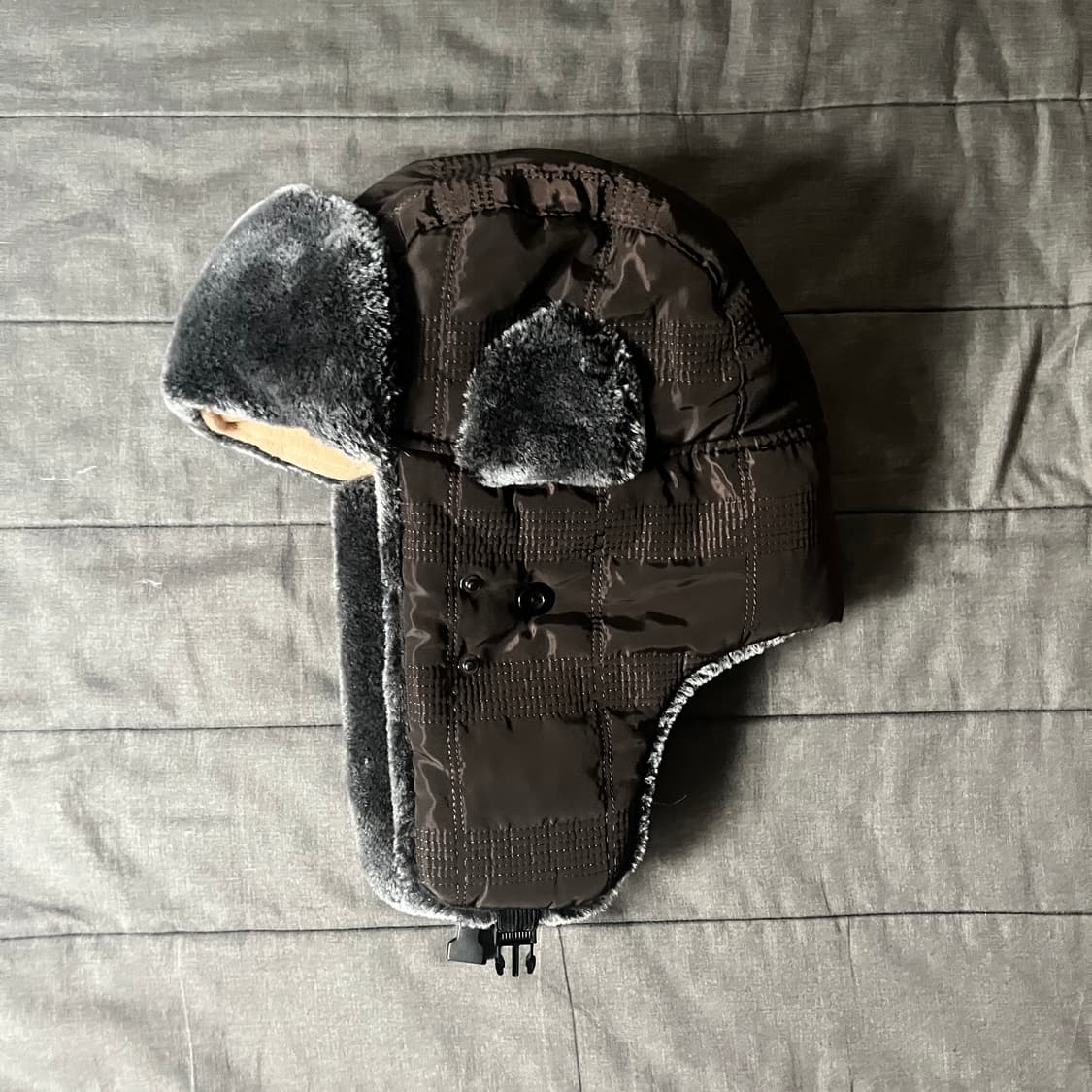 A.kurtz 군밤 모자 트루퍼햇 밤색 상품이미지1