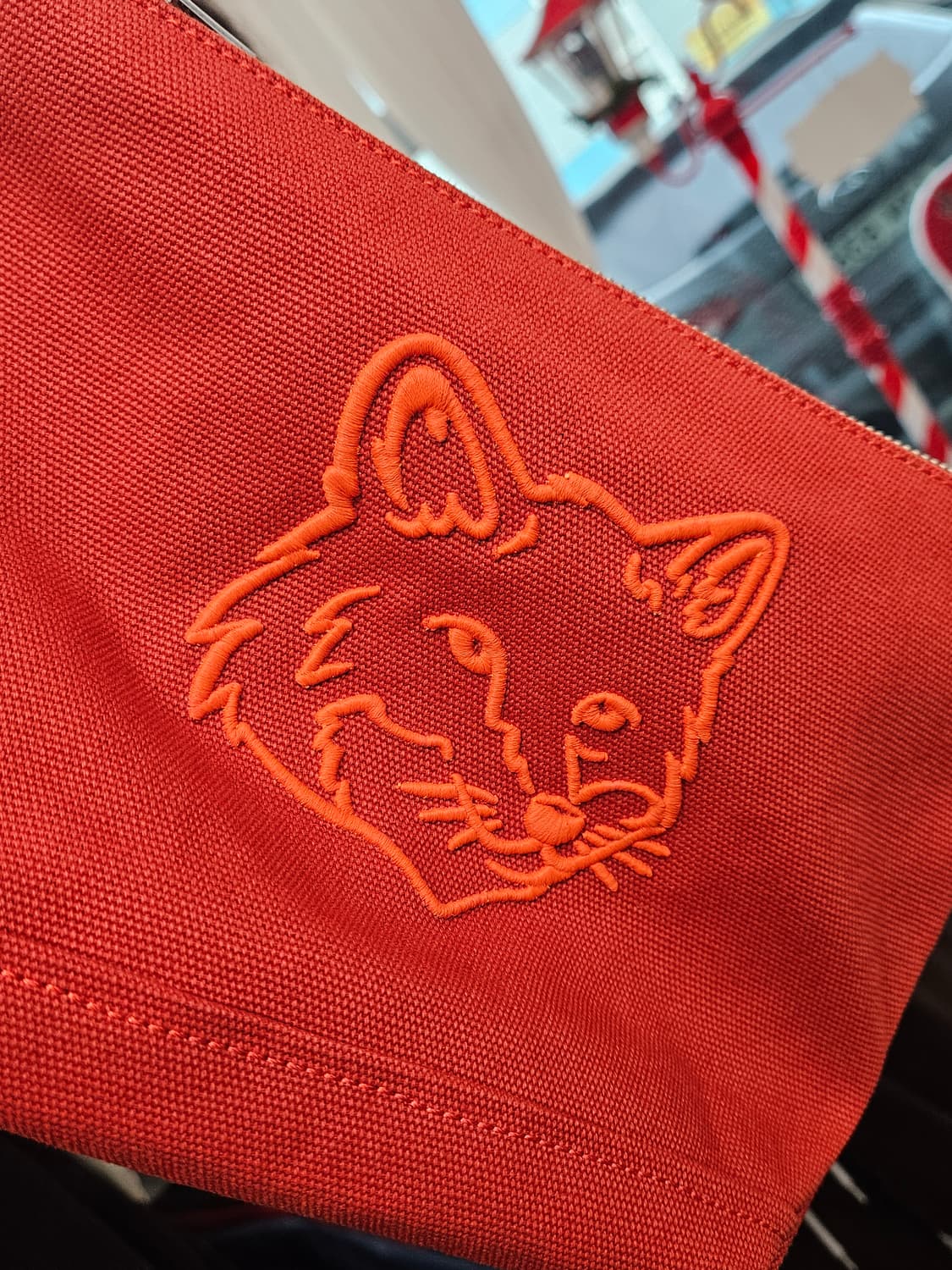 메종키츠네 폭스헤드파우치백 상품이미지2