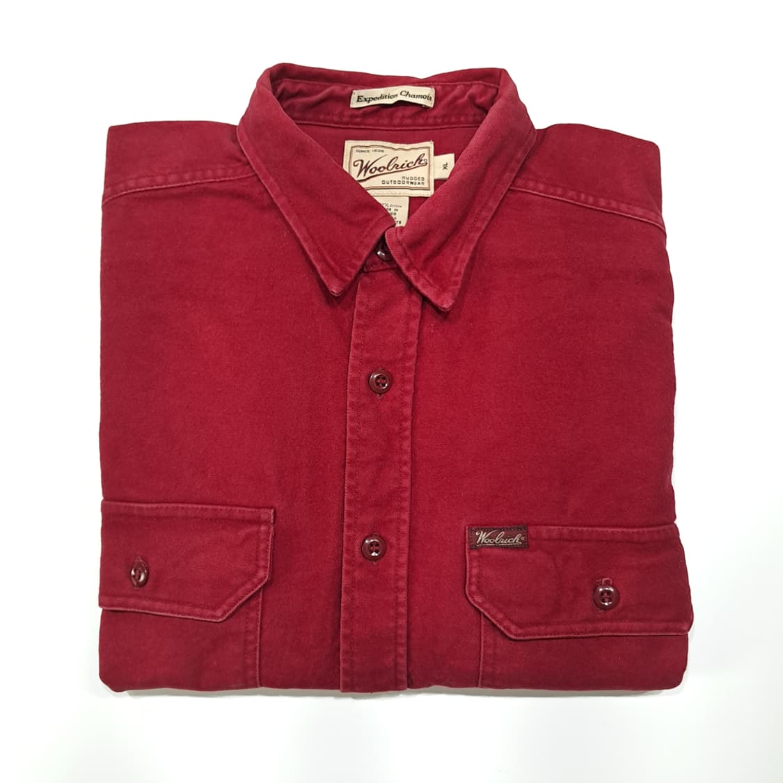 CL119 XL 울리치 버건디 엑스페디션 샤미 플란넬 워크 셔츠 상품이미지6