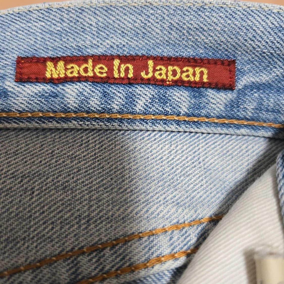 캐피탈 연청 디스트로이드 데님 팬츠 상품이미지3