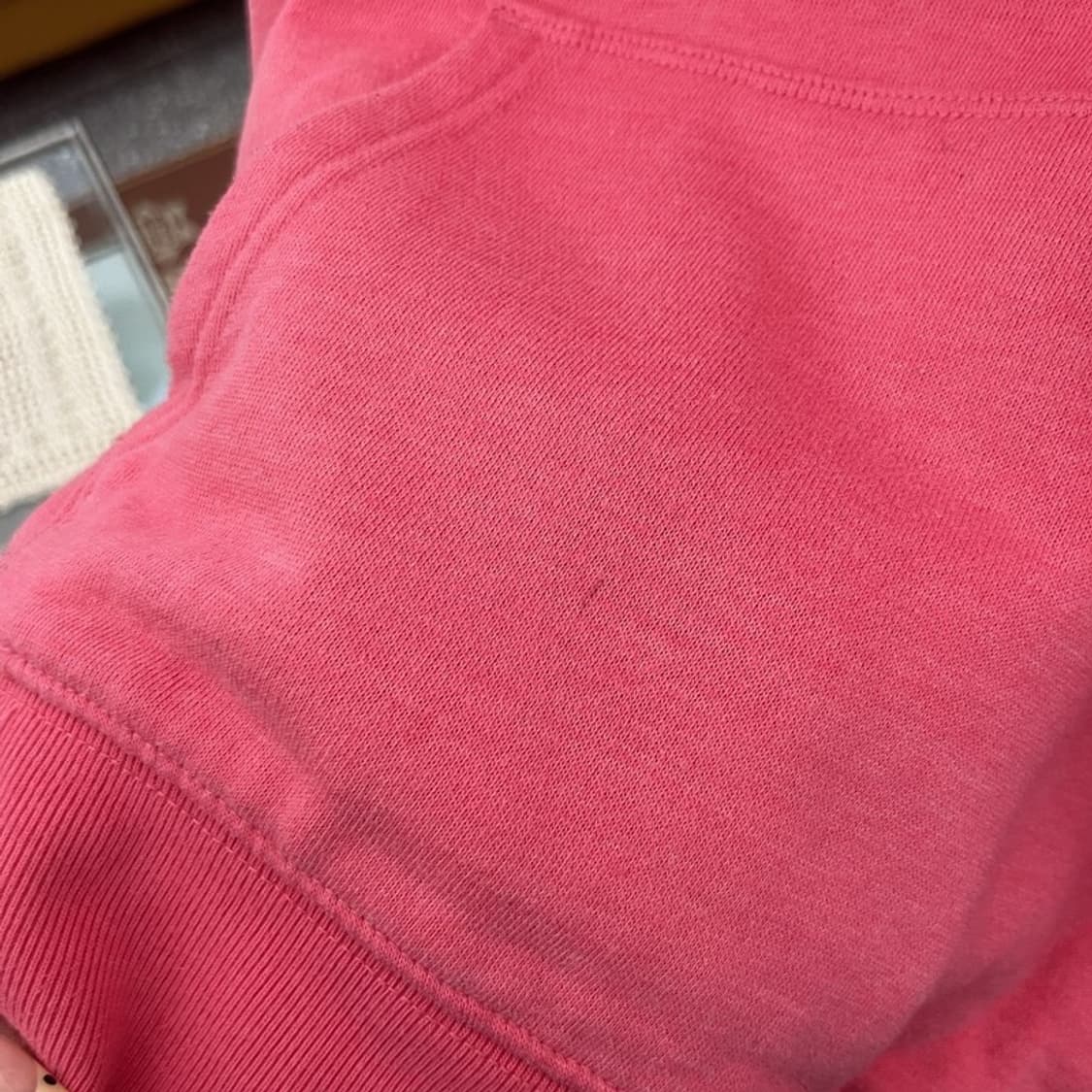 갭 Y2K 00's 키치 딸기우유 핫핑크 약기모 후드티 L C09919 상품이미지7