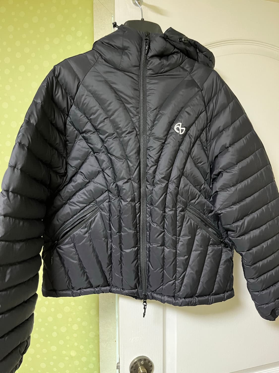 노매뉴얼 경량패딩 블랙 M 상품이미지1