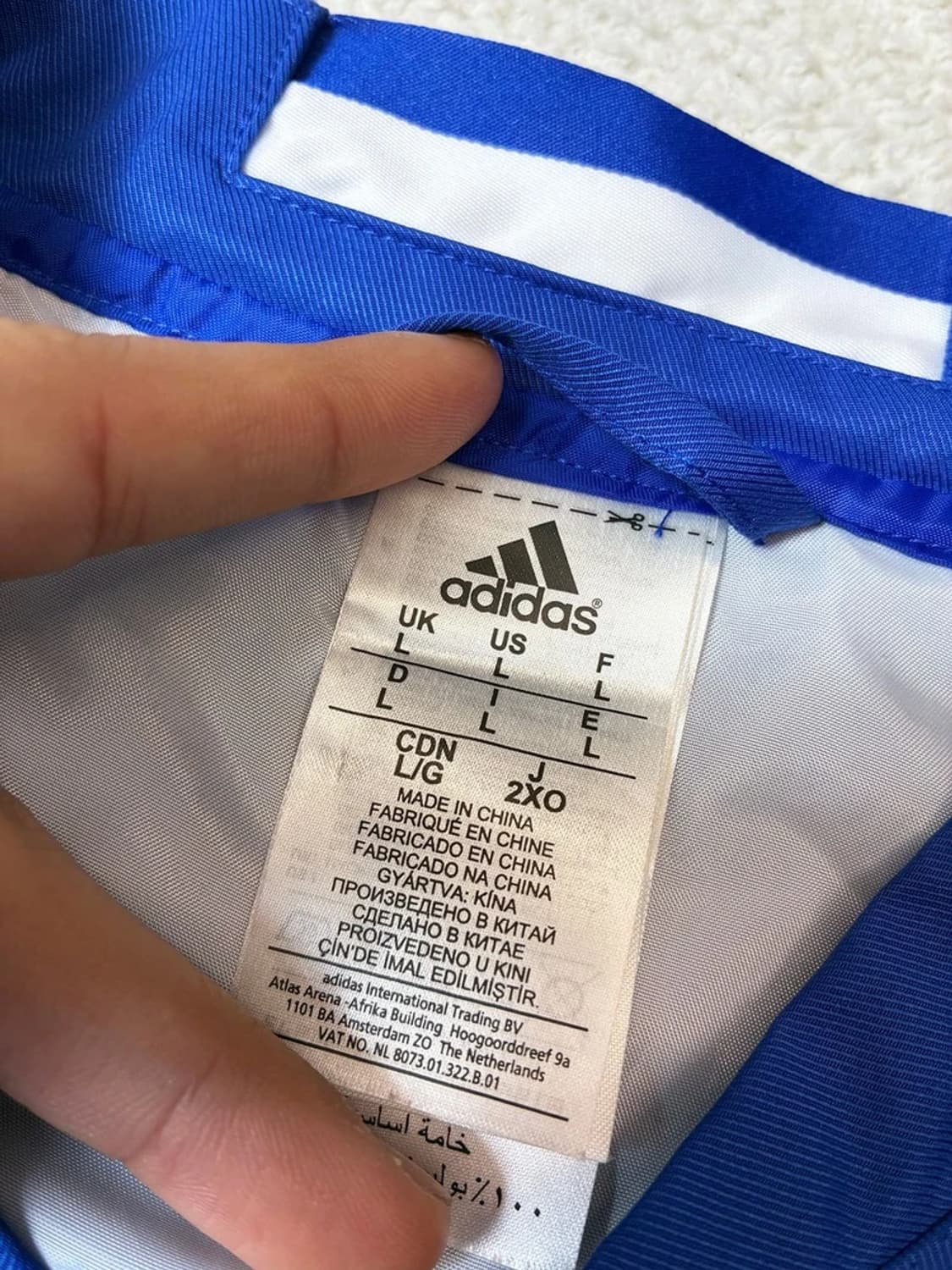 아디다스 FC 첼시 15-16 트랙탑 바람막이 자켓 PN8056 상품이미지6