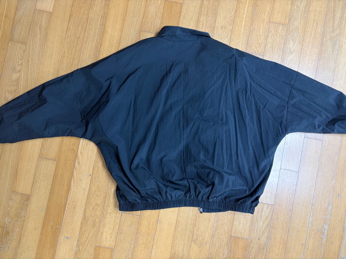 (W) 나이키 NSW 에센셜 우븐 자켓 블랙 상품이미지2