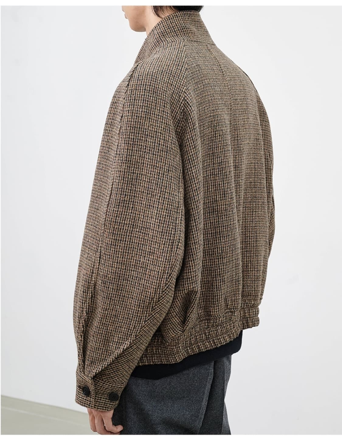 마마가리 트위드 해링턴 점퍼 상품이미지5