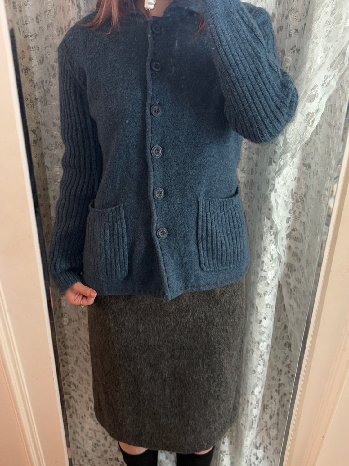 Blue stitch 가디건 상품이미지5